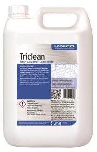 SINGLE* x5Ltr UNICO TRICLEAN FLOOR