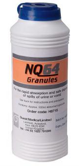x500ml NQ64 GRANULES BODY FLUID SPILLS