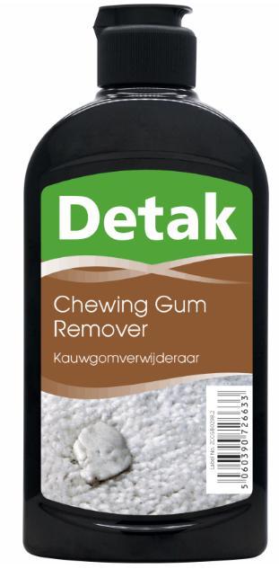 6x300ml CLOVER DETAK CHEWING GUM REMOVER