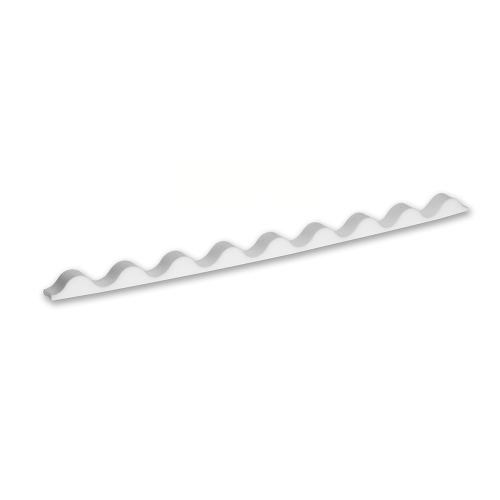 3" Heavy Duty Clear ASB Corrugated Sheet Eve Fillers (Pack of 10)