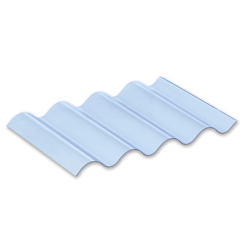 1.1mm 3" Heavy Duty Clear ASB Corrugated Sheet, 1.8m - 3.0m
