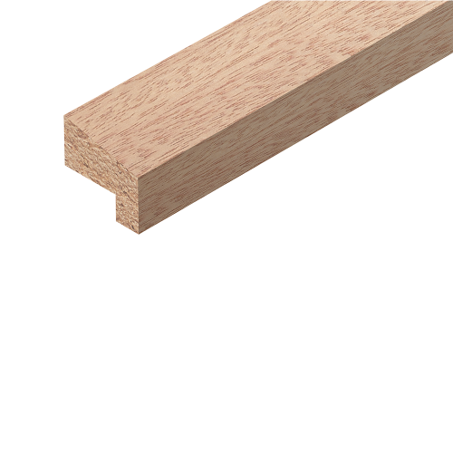 23mm x 26mm 2.4m Fire Check Hockey Stick Red Hardwood Glass Bead HTM889