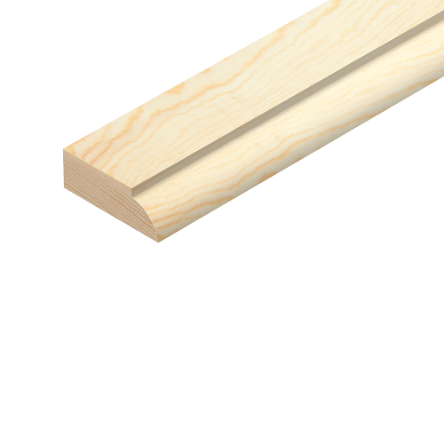 34mm x 12mm 2.4m Pine Door Stop TM55124
