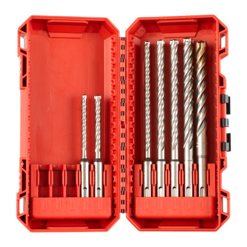Milwaukee M4 4 Cut SDS+ 7 pcs Drill Bit Set