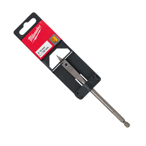 Milwaukee 10mm x 152mm Flat Boring Bit