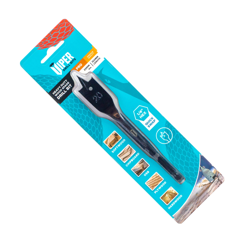 Viper 25mm x 152mm Flat Wood Drill Bit