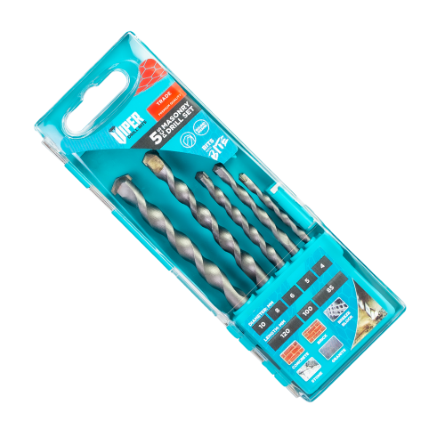 Viper Masonry 5 pcs Drill Bit Set