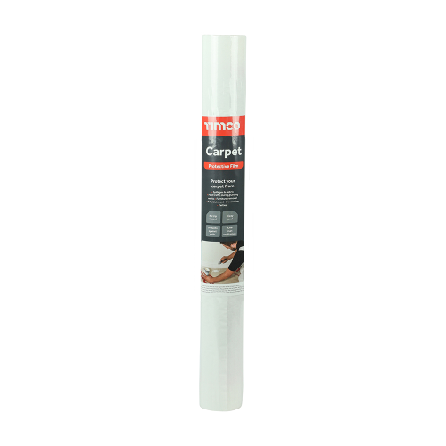 TIMCO 25m x 0.6m Protective Film For Carpet