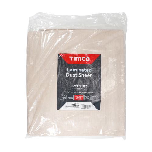 TIMCO 12ft x 9ft Laminated Dust Sheet