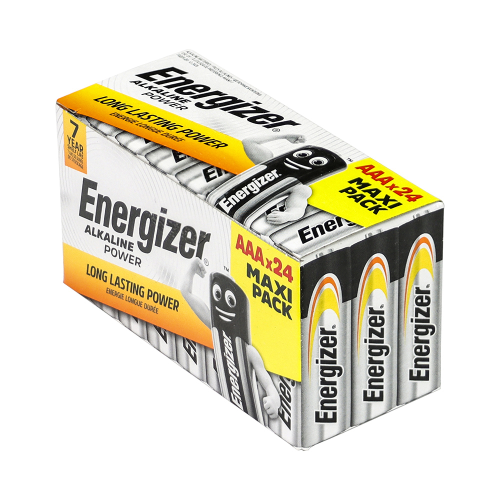 Energizer  Alkaline Power Battery Value Home Pack (Pack of 24), AA-AAA