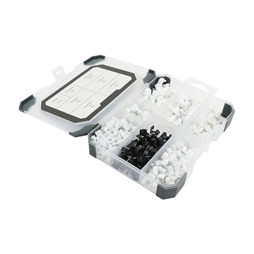 TIMCO 290 pcs Mixed Tray Cable Clips