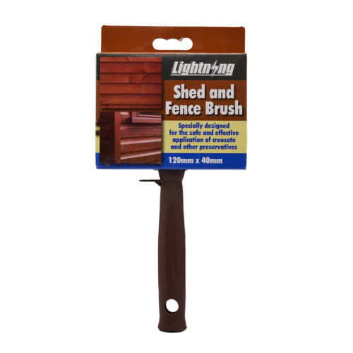 Pioneer Brush Lightning 120mm x 40mm Shed and Fence Brush