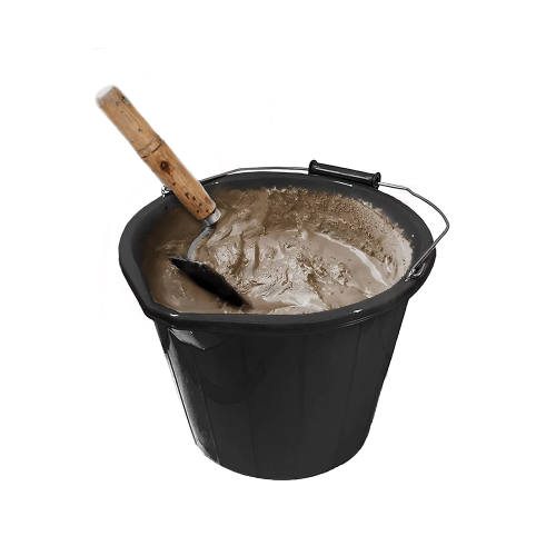 Plastic Builders Large 3 Gallon/14L Bucket with Handle