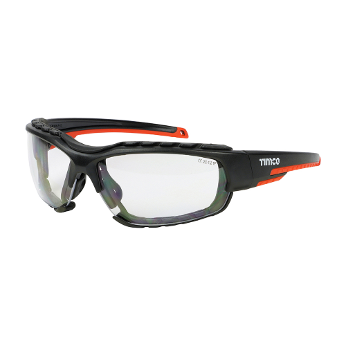 TIMCO Clear Sports Style Safety Glasses