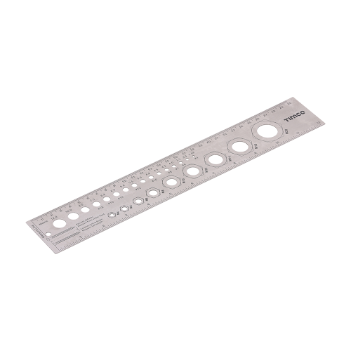 TIMCO 300mm Fixings Gauge and Ruler