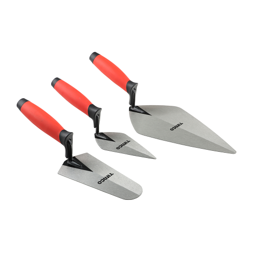 TIMCO Set of 3 Brick Trowels