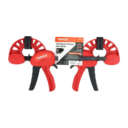 TIMCO Quick Change Bar Clamp, 150mm/6"-600mm/24"