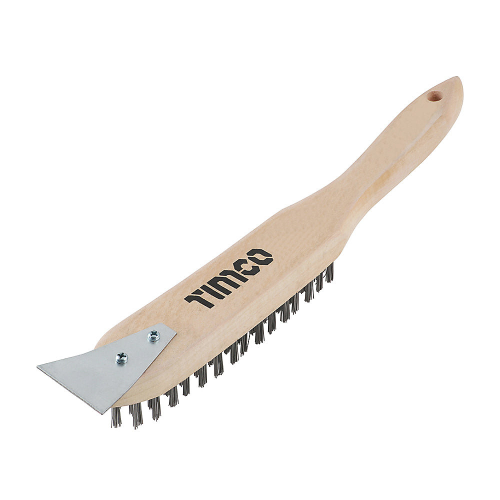 TIMCO Wire Brush & Scraper Steel