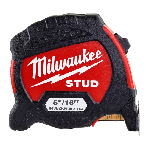 Milwaukee STUD Magnetic Tape Measure, 5m/16ft-8m/25ft