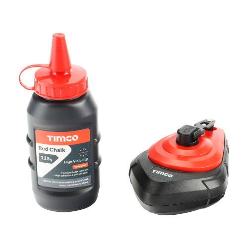 TIMCO 30mm x 115g Chalk Line Set
