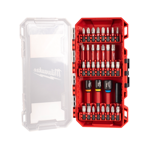 Milwaukee SHOCKWAVE Impact 35 pcs Socket Driver Duty Bit Set