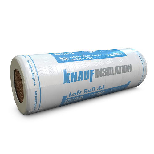 Knauf Insulation Loft Roll, 100mm/13.89m²-200mm/6.84m²