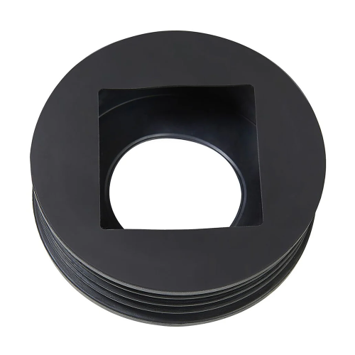 110mm Black Underground Rainwater Adaptor