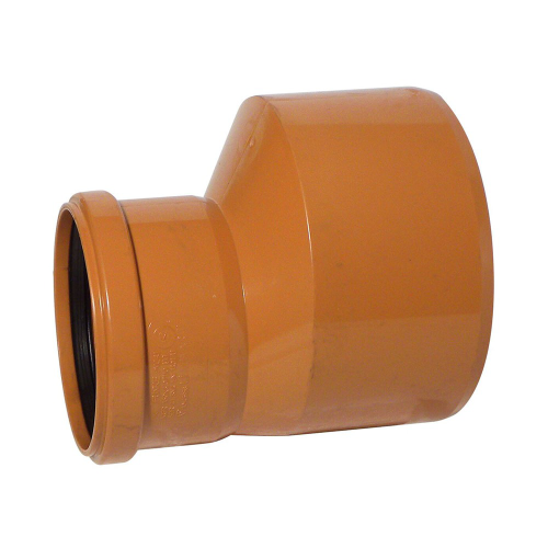 110mm x 160mm Terracotta Underground Level Invert