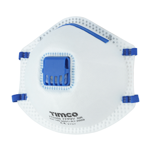 TIMCO FFP2 Moulded Masks with Valve 10 pcs