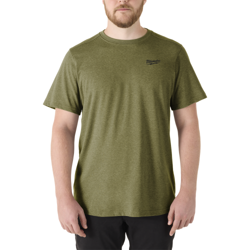 Milwaukee Green Hybrid T-Shirt Short Sleeve, S-XL
