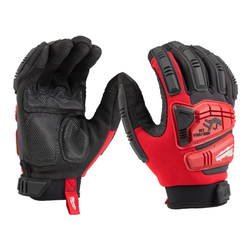 Milwaukee Impact Demolition Gloves, 8/M-10/XL