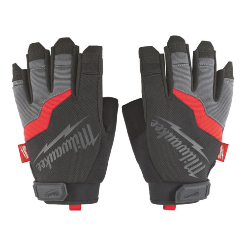 Milwaukee Fingerless Gloves, 9/L-11/2XL