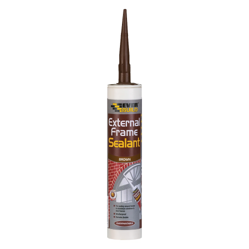 Everbuild 290ml Brown External Frame Sealant
