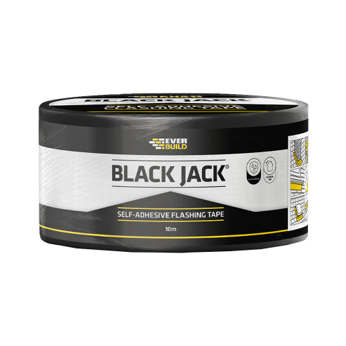 Everbuild 10m Blackjack Self Adhesive Flashing Tape, 100mm-300mm