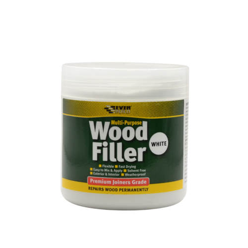 Everbuild 250ml White Stainable Multi-Purpose Wood Filler
