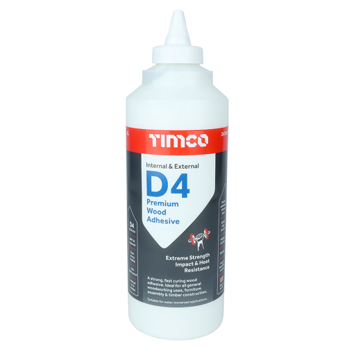 Timco D4 Premium Wood Adhesive 1L