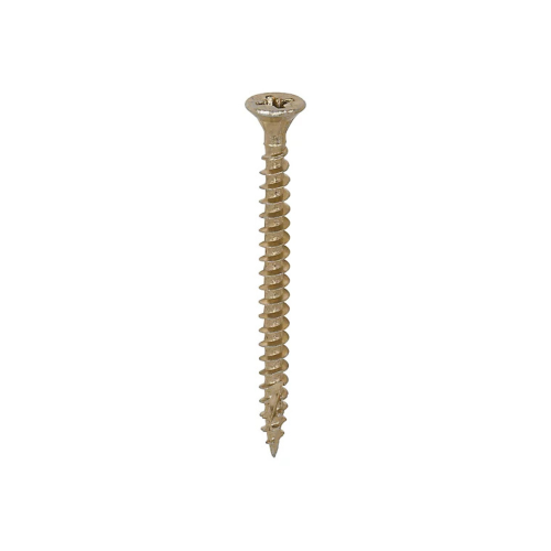 TIMCO C2 800 pcs 4.0mm x 50mm Strong Fix Multi Purpose Premium Countersunk Gold Woodscrews