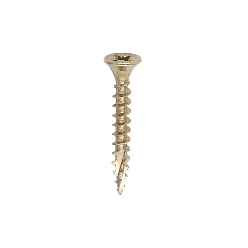 TIMCO C2 1500 pcs 4.0mm x 30mm Strong Fix Multi Purpose Premium Countersunk Gold Woodscrews
