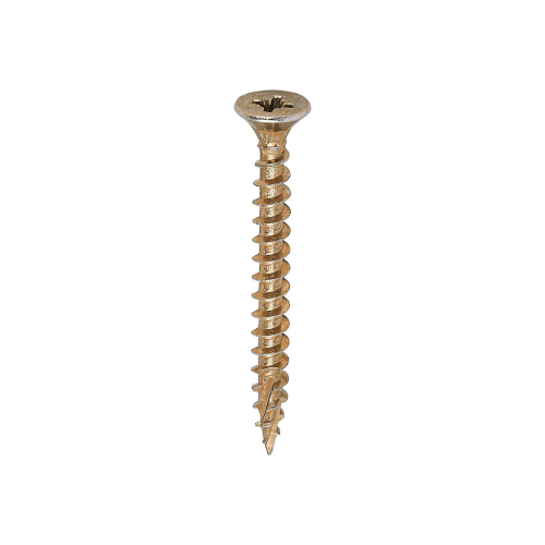 TIMCO C2 600 pcs 5.0mm x 50mm Strong Fix Multi Purpose Premium Countersunk Gold Woodscrews