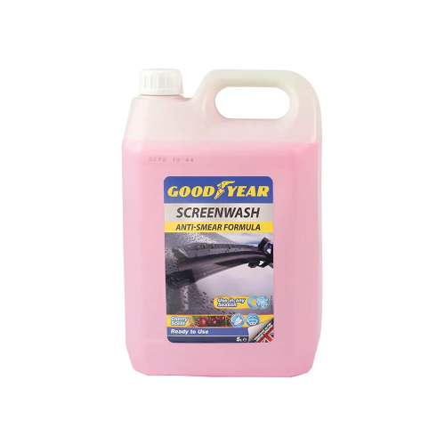 Goodyear 5L Cherry Scent Ready To Use Anti-Smear Formula Screenwash
