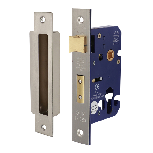 TIMCO Satin Nickel Euro Sashlock