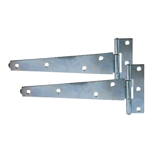 TIMCO Zinc Pair of Light Tee Hinges, 100mm/4"-200mm/8"