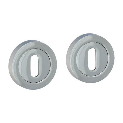TIMCO 51mm Polished Chrome Standard Profile Escutcheon
