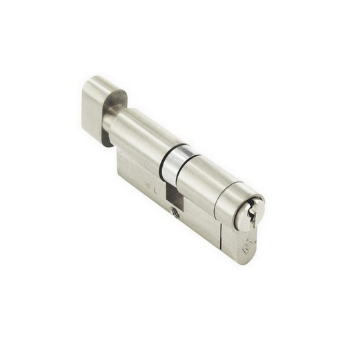 Securit Anti-Snap Nickel Plated Thumb Cylinder Lock
