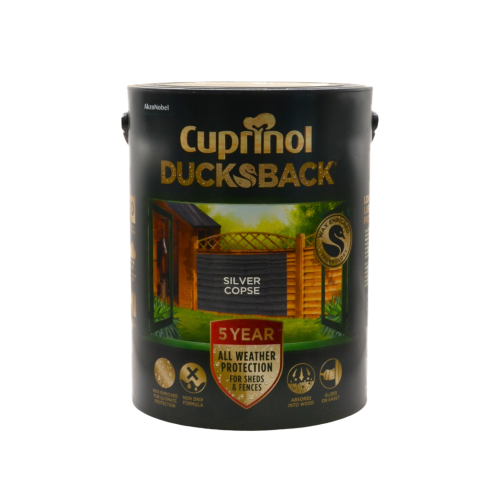Cuprinol Ducksback Silver Copse Shed & Fence Treatment 5L