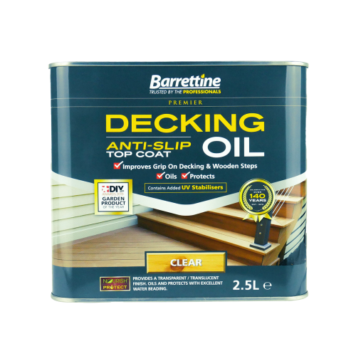 Barrettine Anti-Slip Decking Oil 2.5L