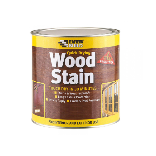 Everbuild 750ml Quick Drying Wood Stain