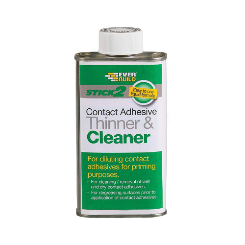 Everbuild 250ml Stick2 Contact Adhesive Thinner & Cleaner