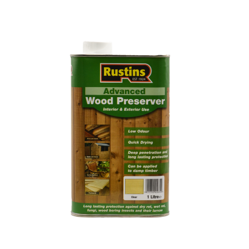 Rustins Advanced Wood Preserver 1L Tin