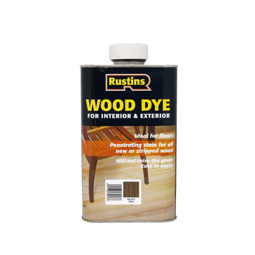 Rustins Walnut Wood Dye for Interior & Exterior 250ml